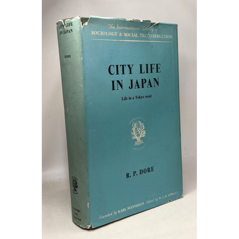 City life in Japan - a study of a Tokyo Ward